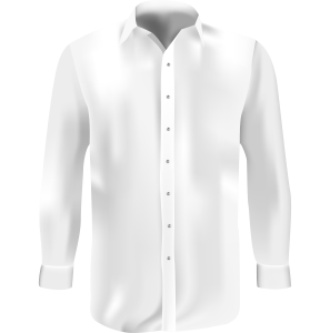 a white shirt 